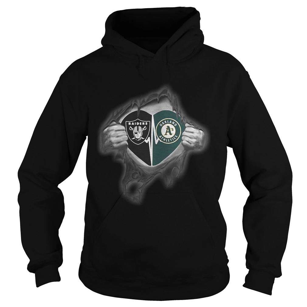 Raiders Athletics Its in my heart inside me Hoodie