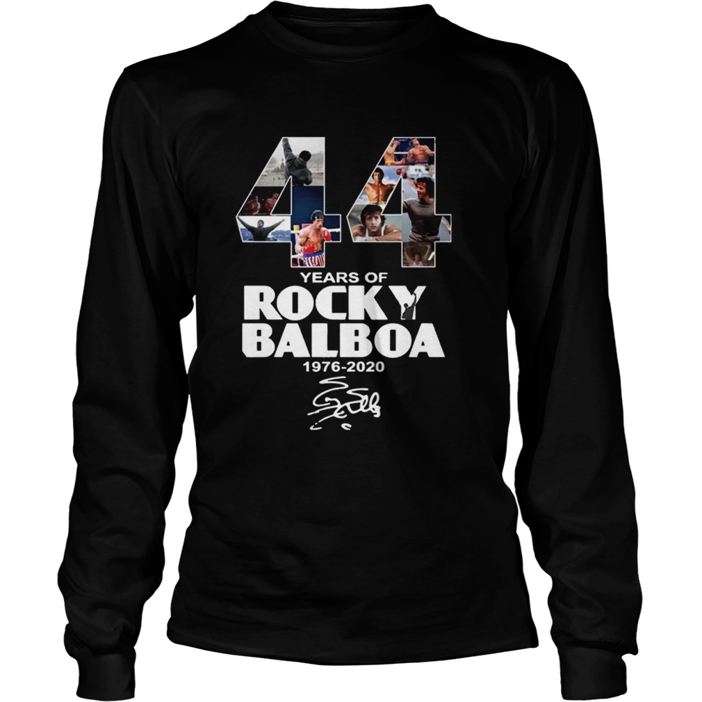 Rocky Balboa 44 Years Anniversary Fan Gift TShirt LongSleeve