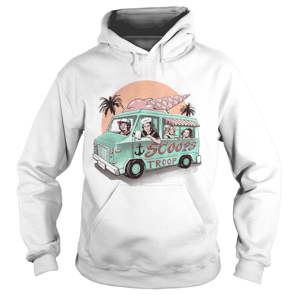Scoops troop ice cream truck mens t Hoodie