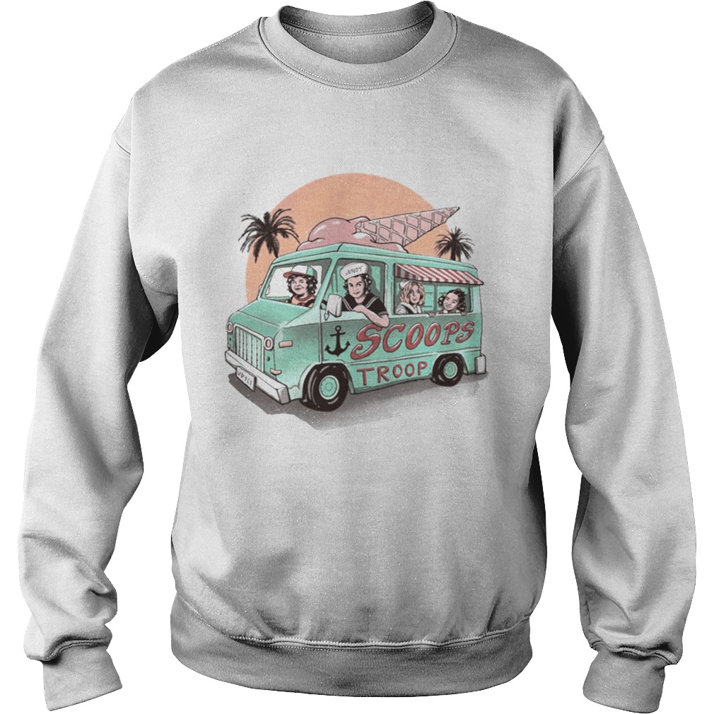 Scoops troop ice cream truck mens t Sweatshirt