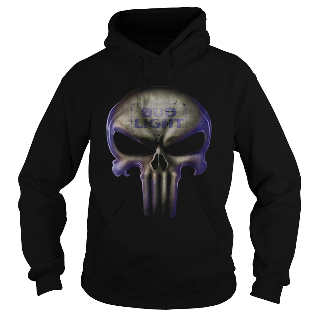Skull Bud Light Hoodie
