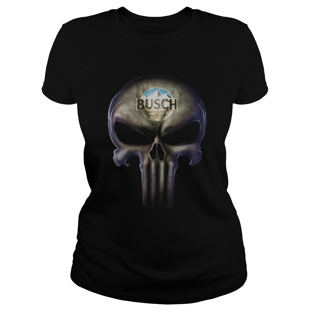 Skull Busch Beer Classic Ladies