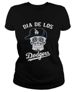 Skull dia de Los Angeles Dodgers  Classic Ladies