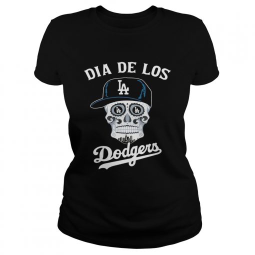 Skull dia de Los Angeles Dodgers  Classic Ladies