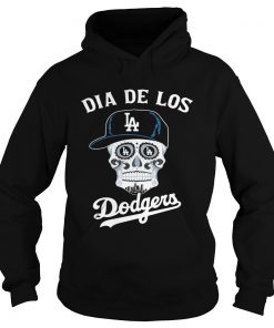Skull dia de Los Angeles Dodgers  Hoodie