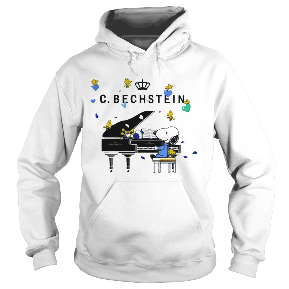 Snoopy playing C Bechstein piano Hoodie