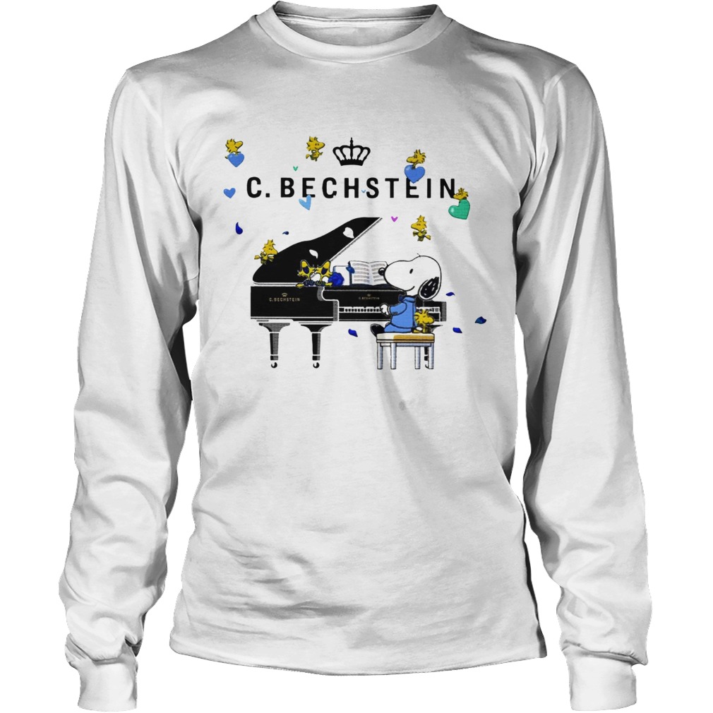 Snoopy playing C Bechstein piano LongSleeve