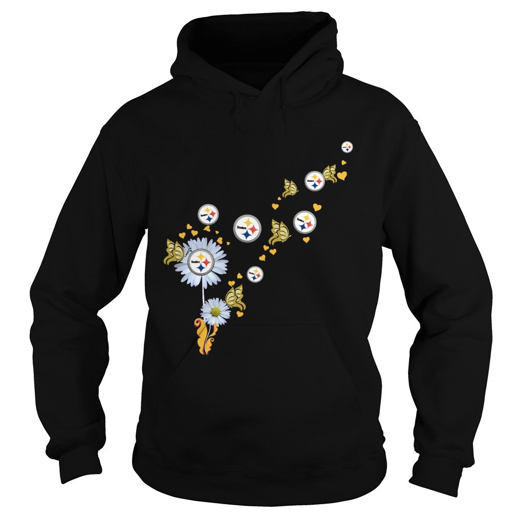Steelers Pittsburgh logo Butterfly fly Hoodie