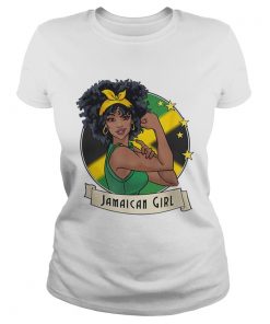 Strong Girl Jamaican Flag  Classic Ladies