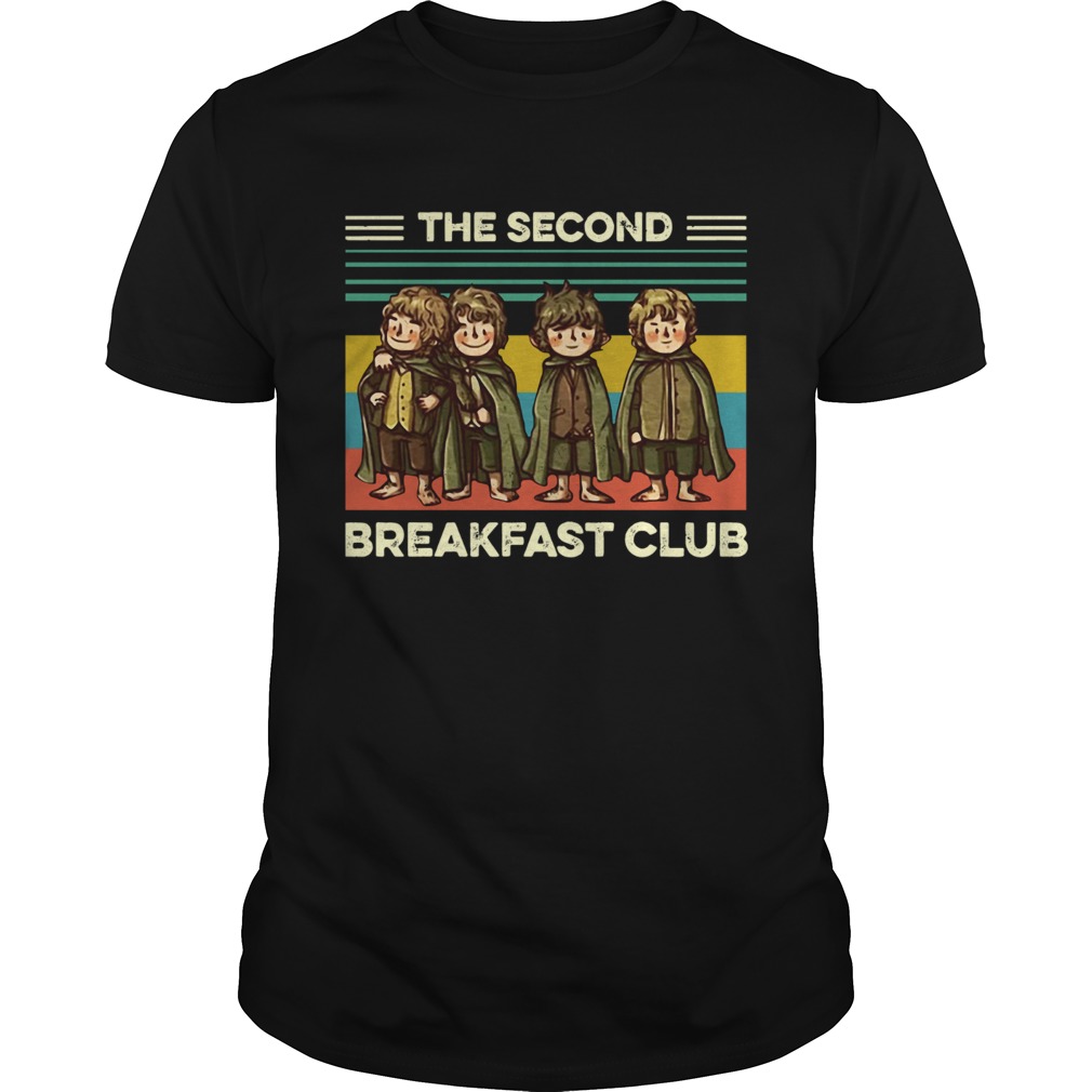 The Fellowship The Second Breakfast Club vintage shirt