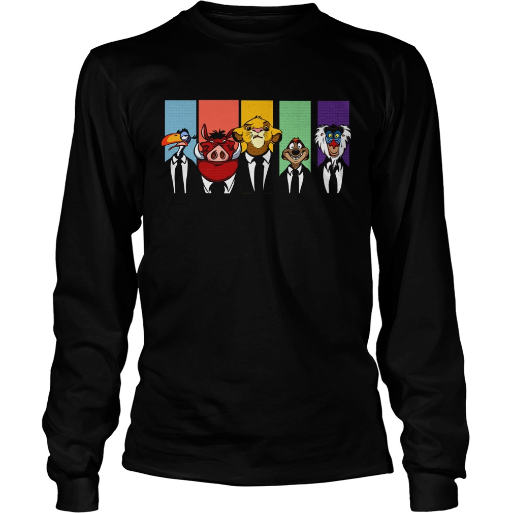 The Lion King Men in Black LongSleeve