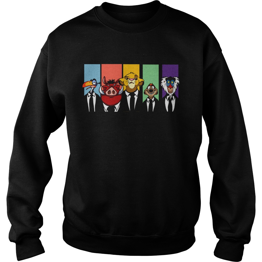 The Lion King Men in Black Sweatshirt