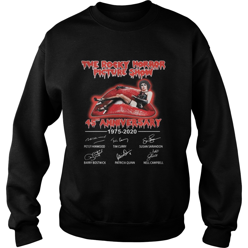 The Rocky Horror Picture Show 45th Anniversary 1975 2020 Shirt Sweatshirt