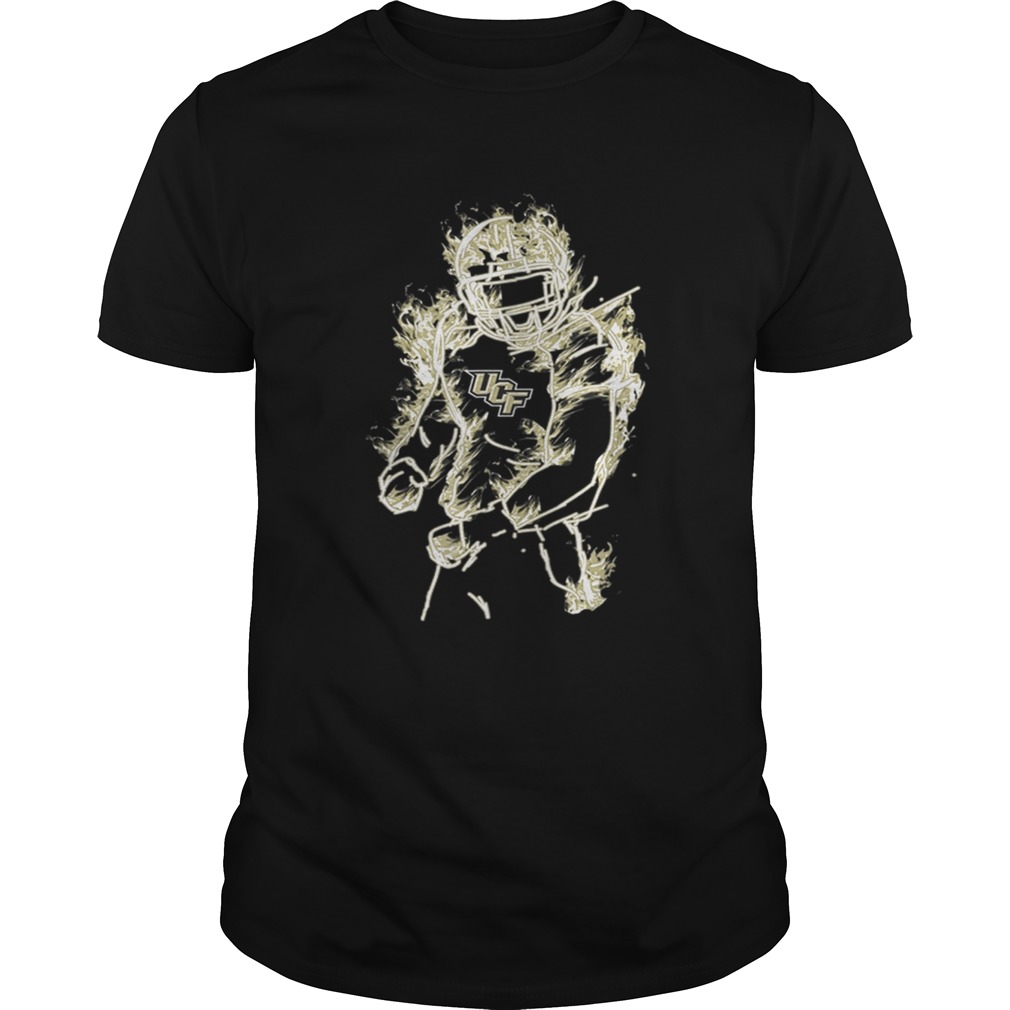 UCF Knights Football Player On Fire shirt