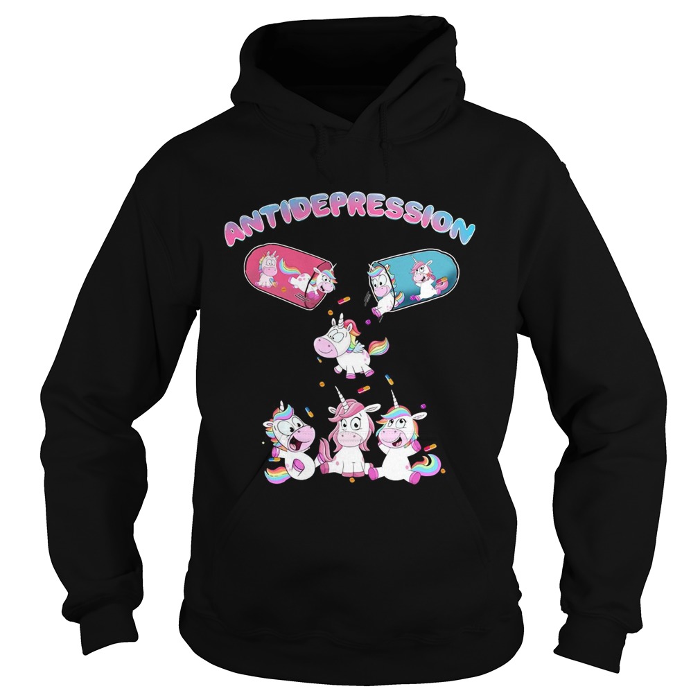 Unicorns antidepression Hoodie