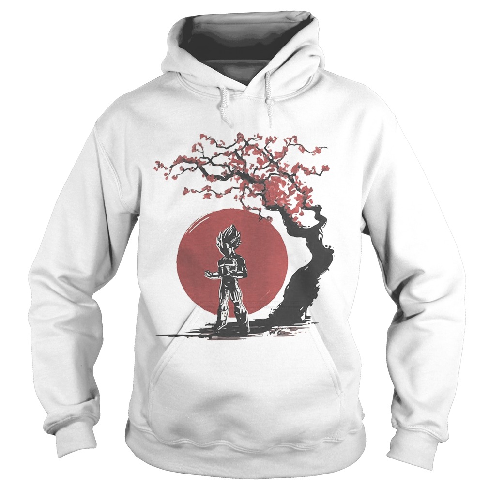 Vegeta cherry blossom Hoodie