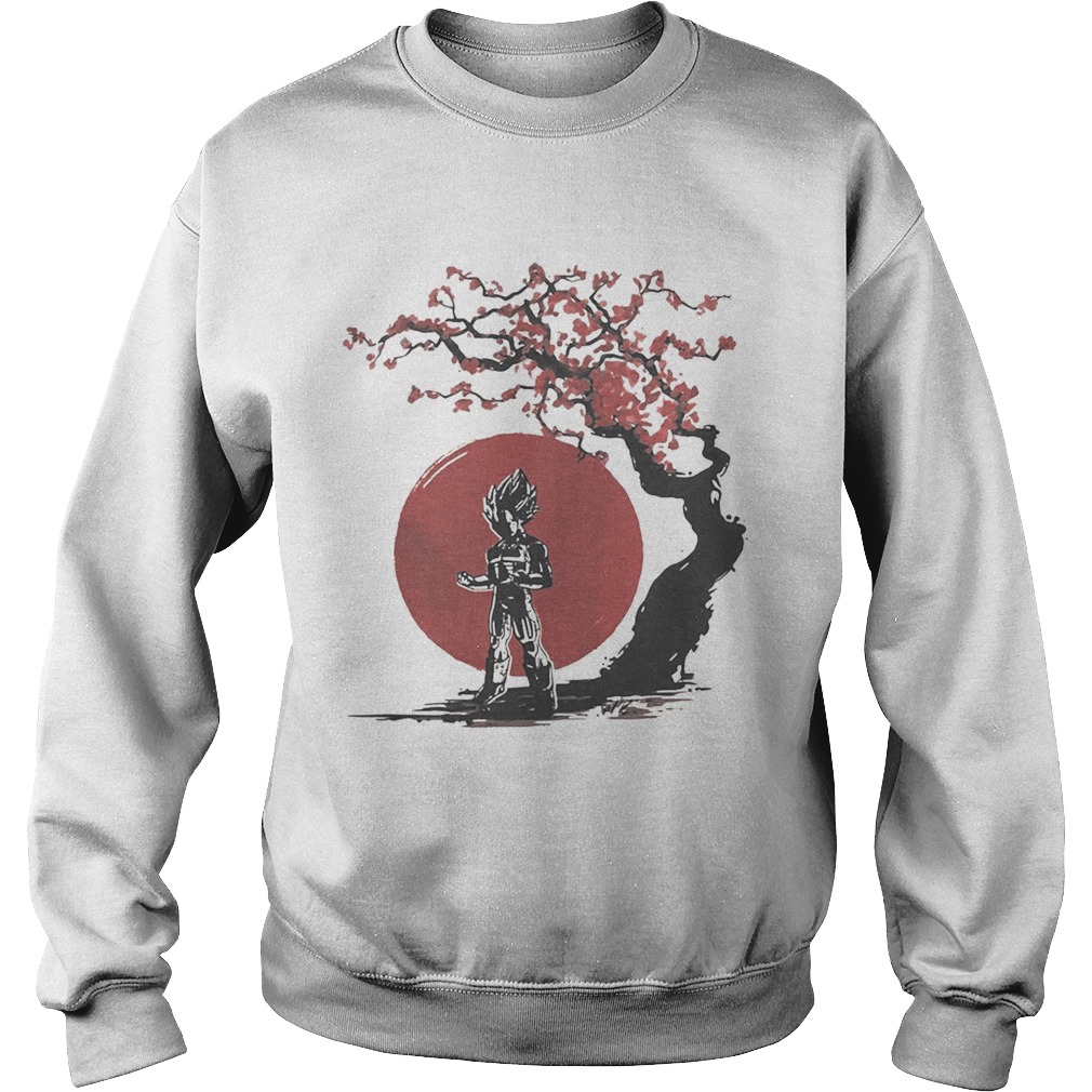 Vegeta cherry blossom Sweatshirt