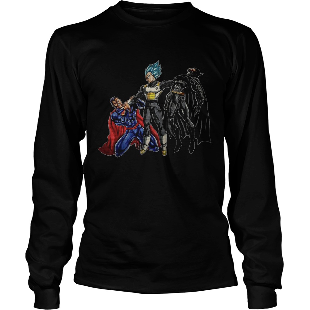 Vegeta vs Superman And Batman LongSleeve