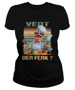 Vert Der Ferk Swedish Chef The Muppet show  Classic Ladies