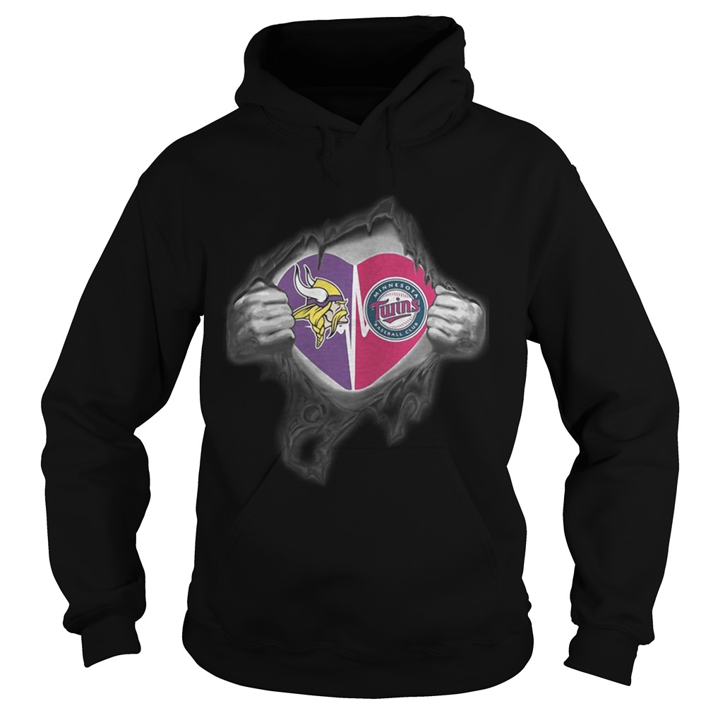 Vikings Twins Its in my heart inside me Hoodie