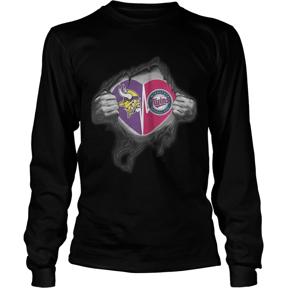 Vikings Twins Its in my heart inside me LongSleeve