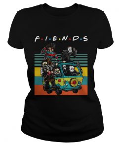 Vintage Friends TV Show Horror film characters  Classic Ladies