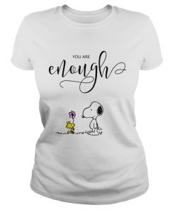 You are enough Snoopy Woodstock  Classic Ladies