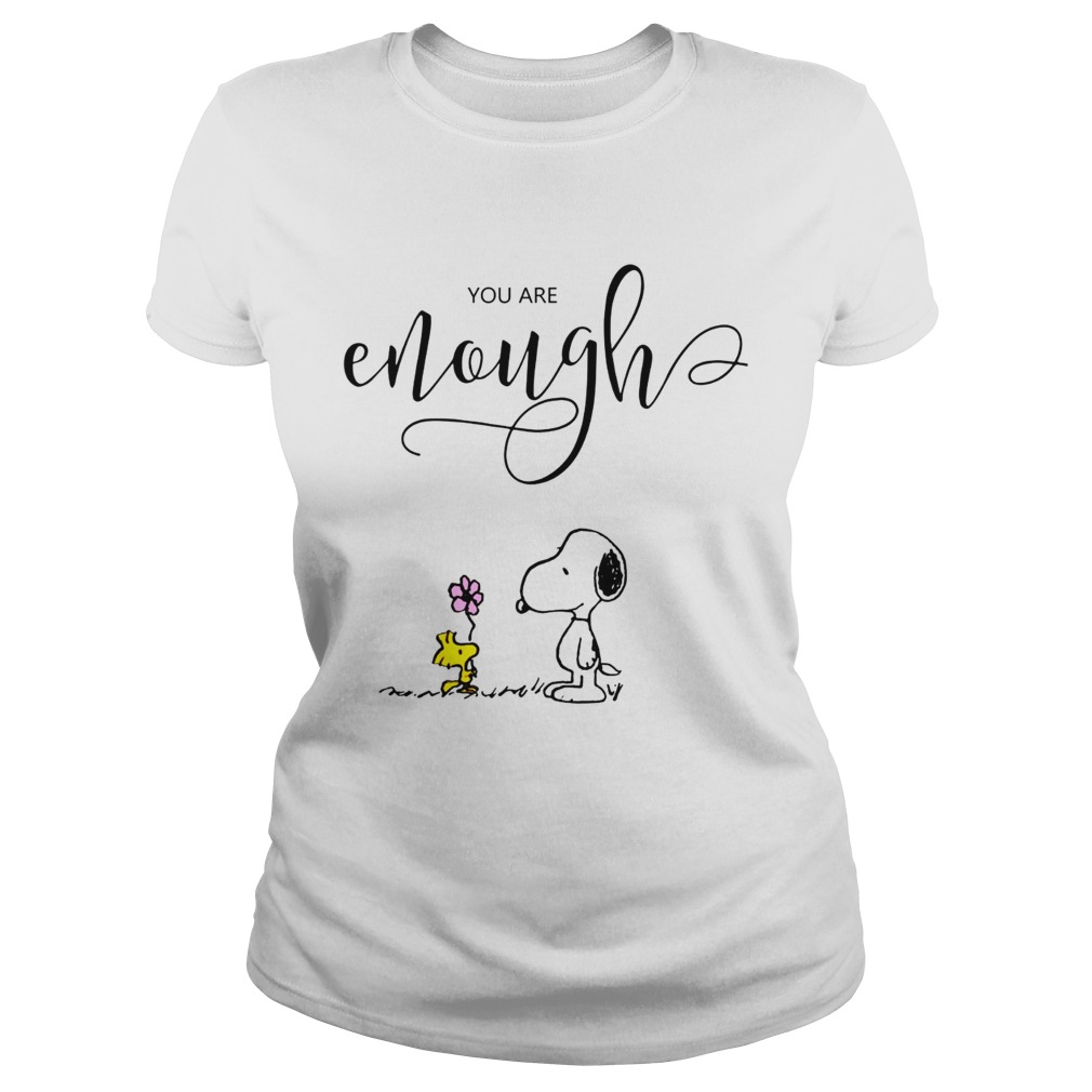 You are enough Snoopy Woodstock Classic Ladies