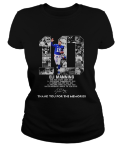 10 Eli Manning thank you for the memories  Classic Ladies