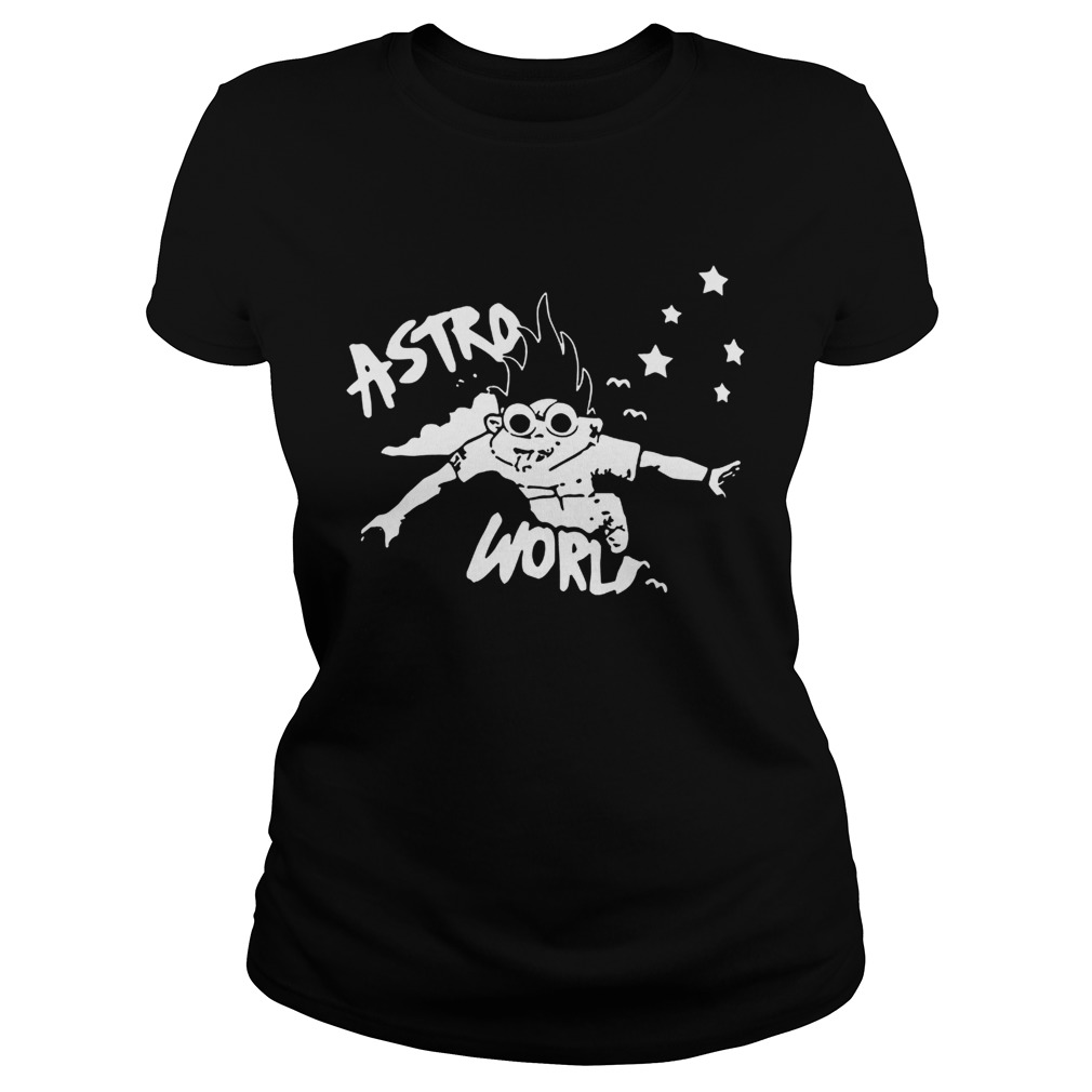 1568105336Travis scott astroworld look mom i can fly merch Classic Ladies