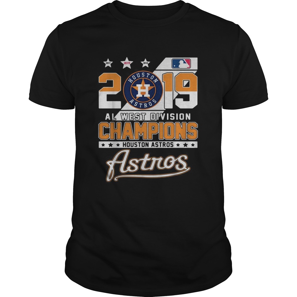 2019 Al west division Champions Houston Astros shirt