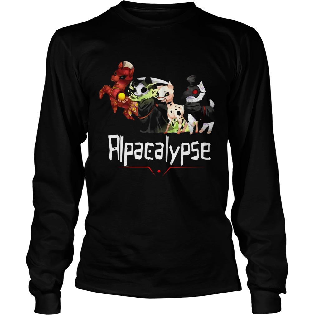 Alpacalypse Death War Plague T LongSleeve