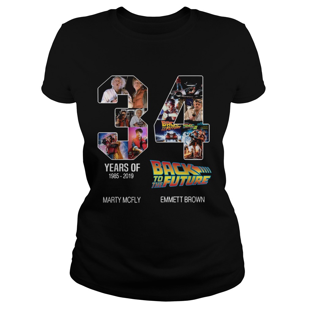 Back to the Future 34 Anniversary Classic Ladies