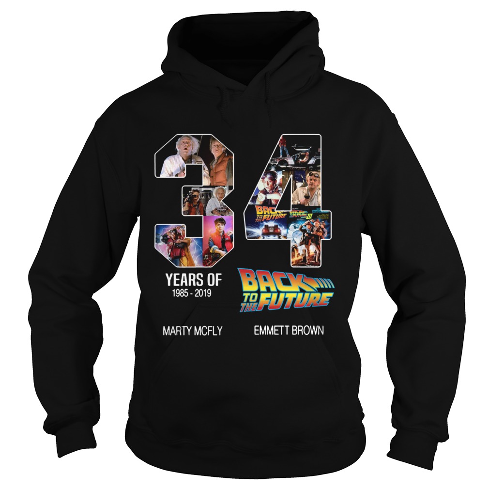 Back to the Future 34 Anniversary Hoodie