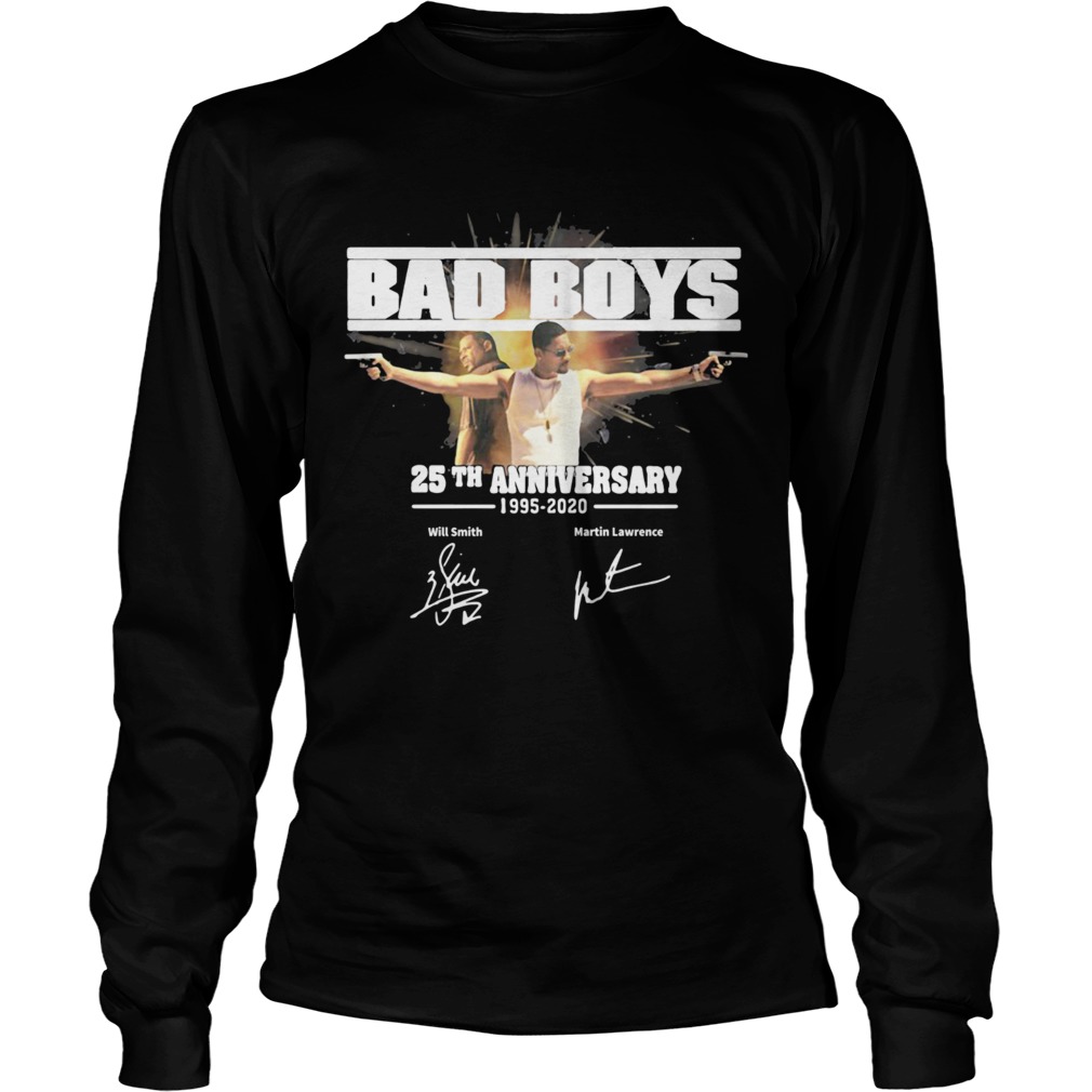 Bad boys 25th anniversary 19952020 signature LongSleeve