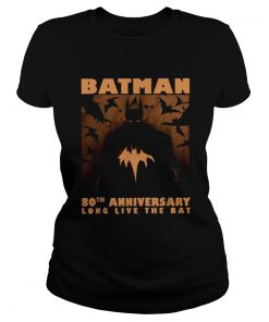Batman 80th Anniversary long live the bat  Classic Ladies