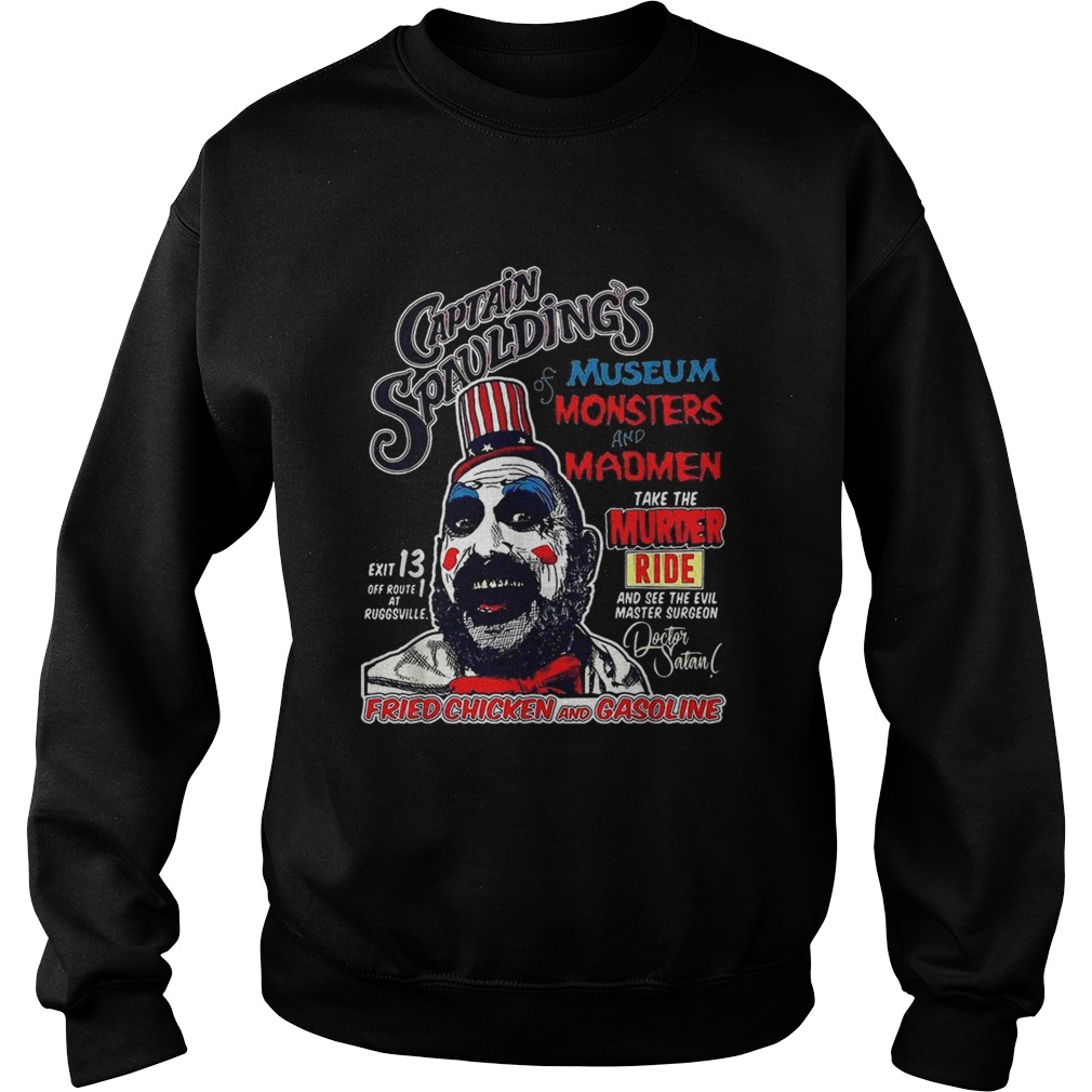 Captain Spauldings Museum monsters and madmen Sweatshirt