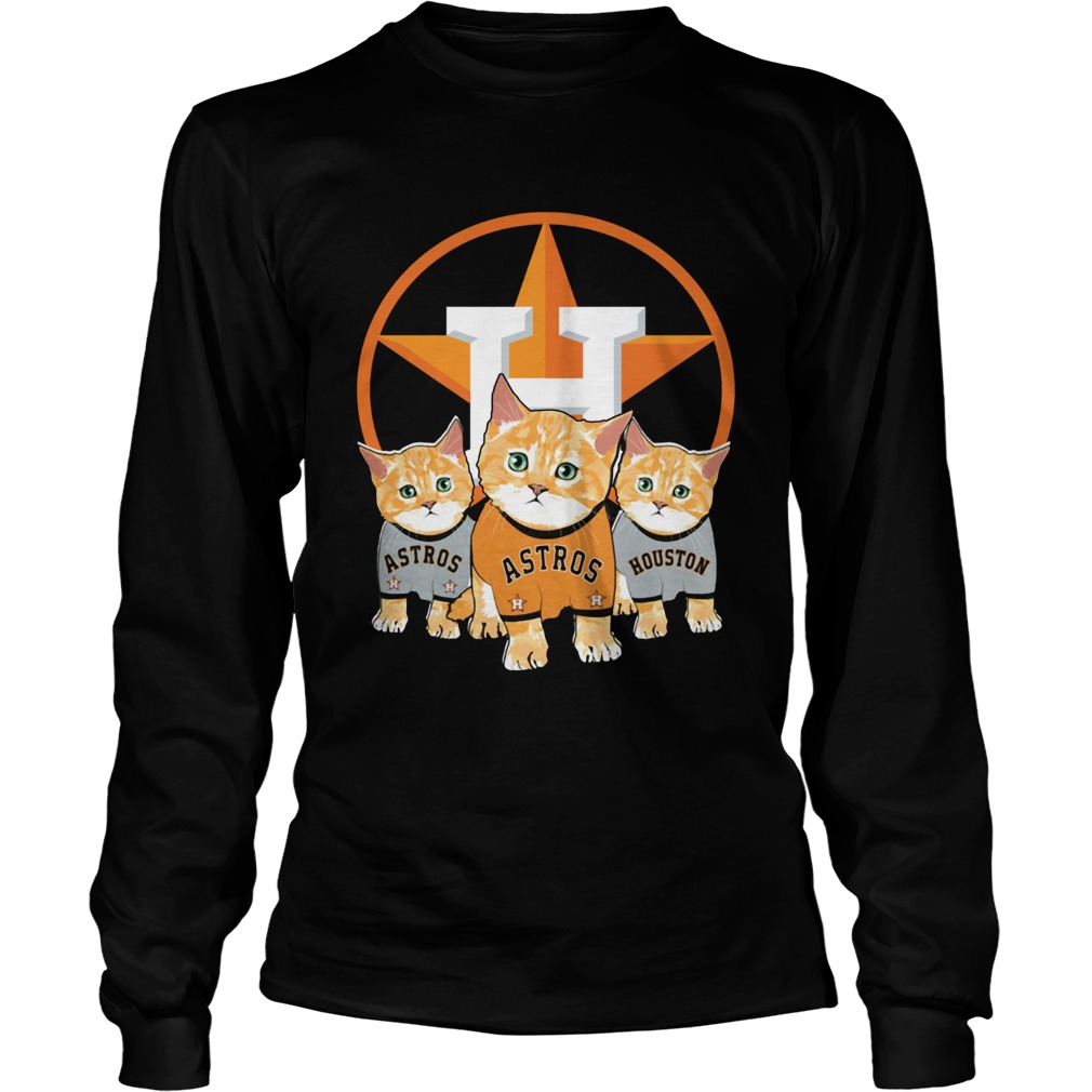 Cat Houston Astros LongSleeve