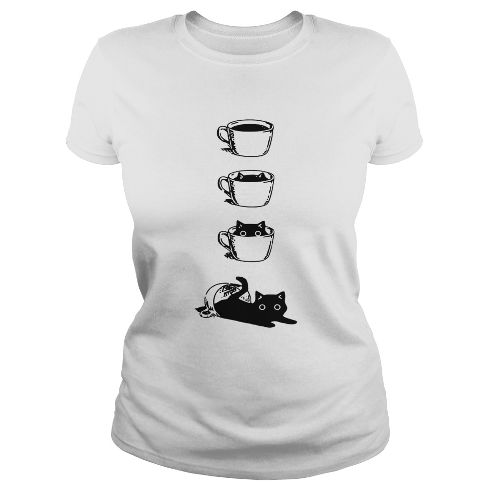 Cat in a cup Classic Ladies