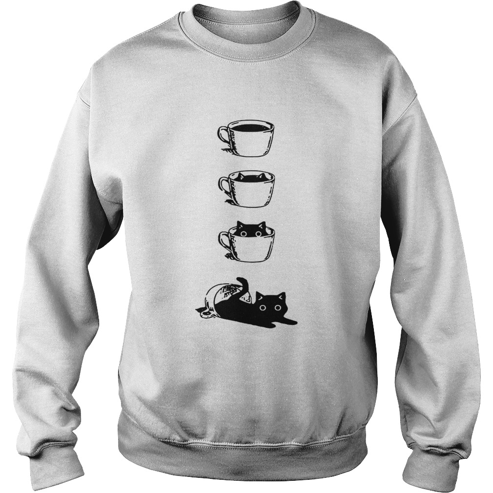 Cat in a cup Sweatshirt