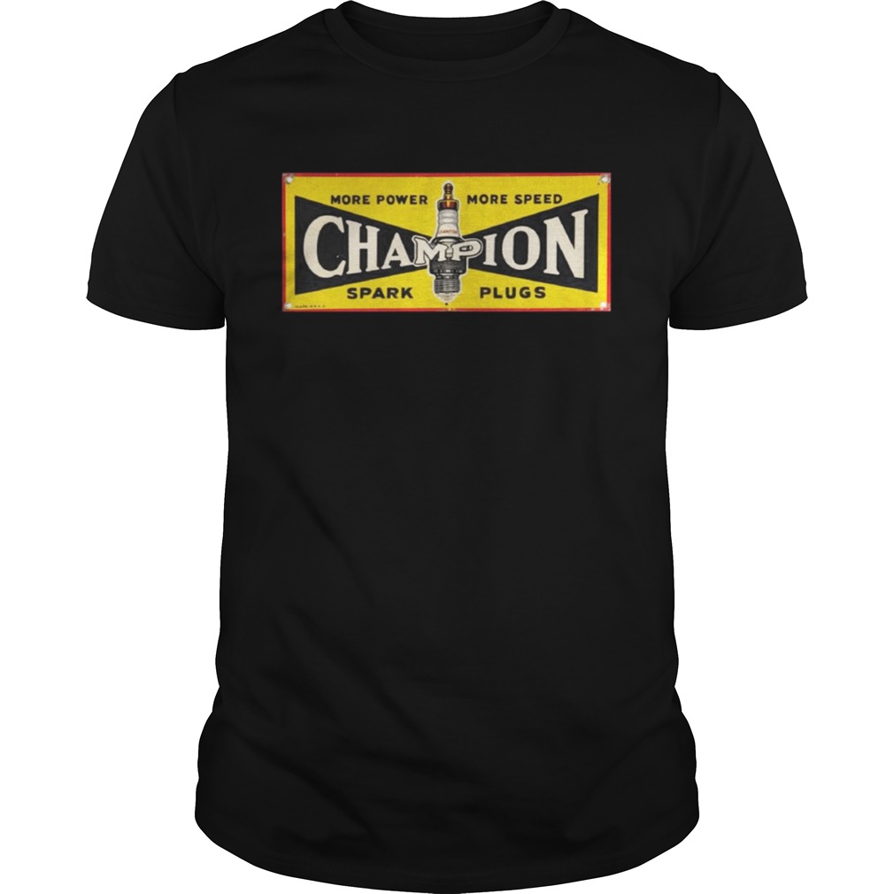 Champion Spark Plugs Shirt