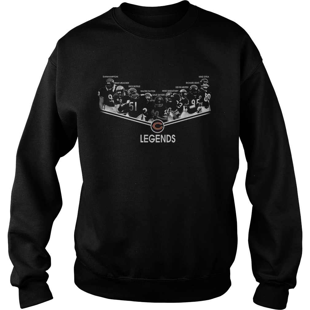 Chicago Bear legends signature Sweatshirt