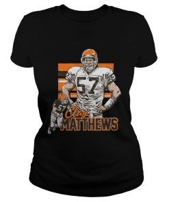 Clay Matthews Cleveland Browns Vintage Shirt Classic Ladies