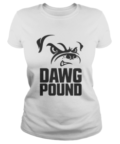 Cleveland Browns Dawg Pound Shirt Classic Ladies