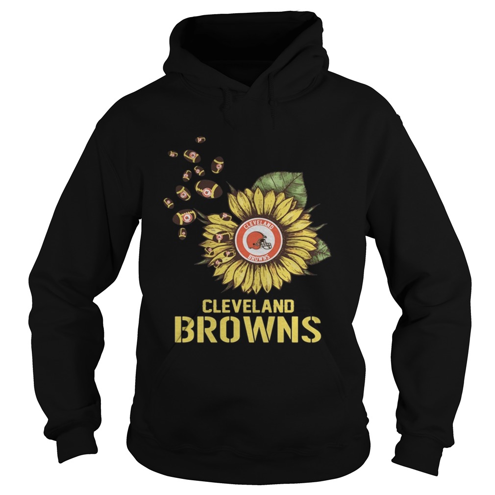Cleveland Browns sunflower Hoodie