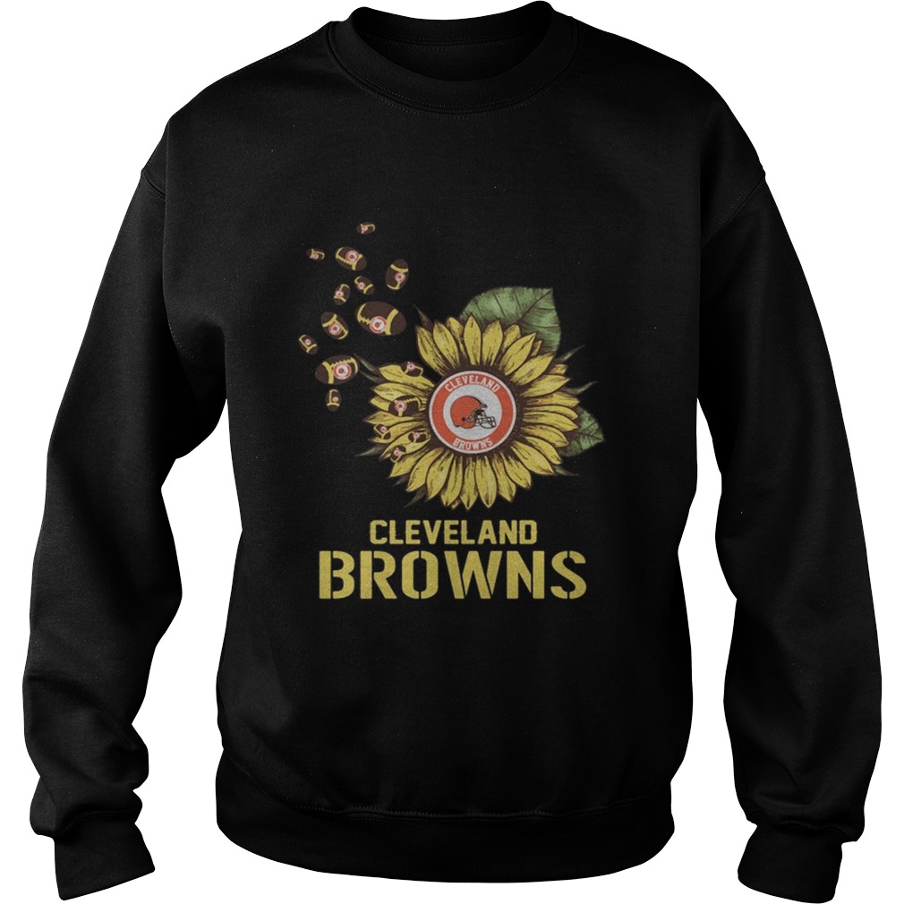 Cleveland Browns sunflower Sweatshirt
