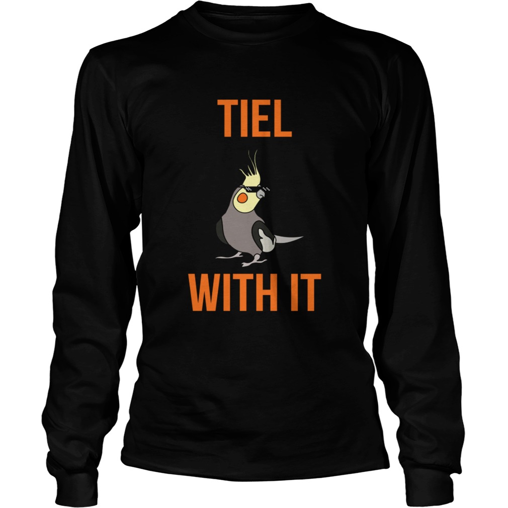 Cockatiel Bird Thug Life Tiel With It LongSleeve