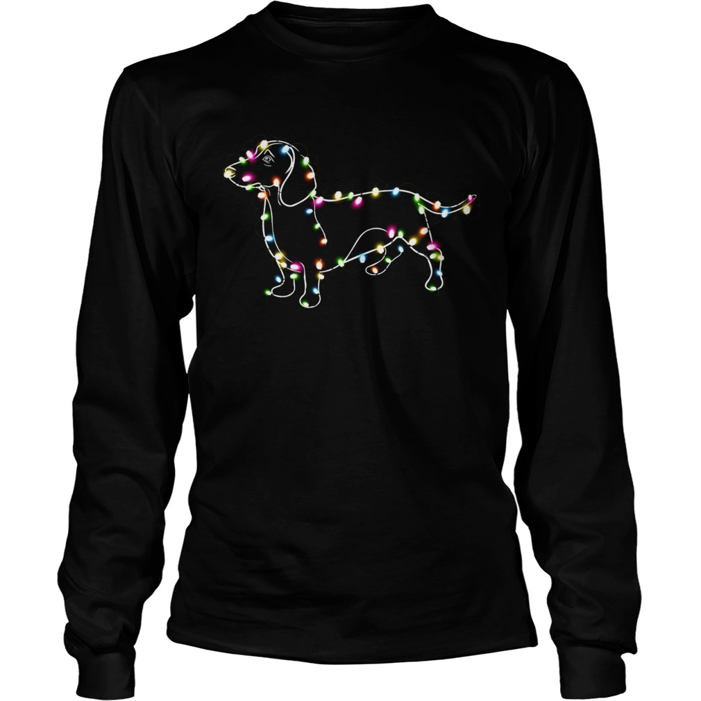 Dachshund Light Christmas LongSleeve