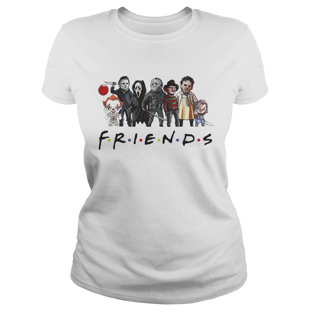 Friends horror characters chibi Classic Ladies