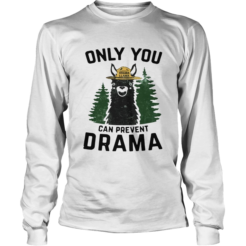 Grama Llama only you can prevent Drama LongSleeve